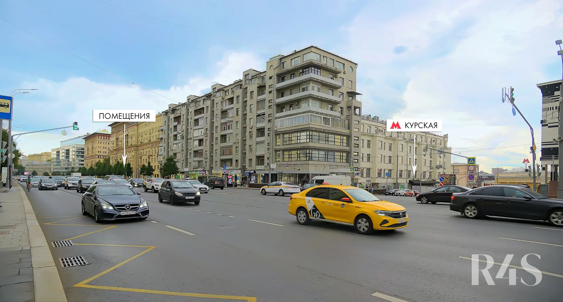 Продажа торгового помещения площадью 91.7 м2 в Москве: Земляной Вал, 25 R4S | Realty4Sale